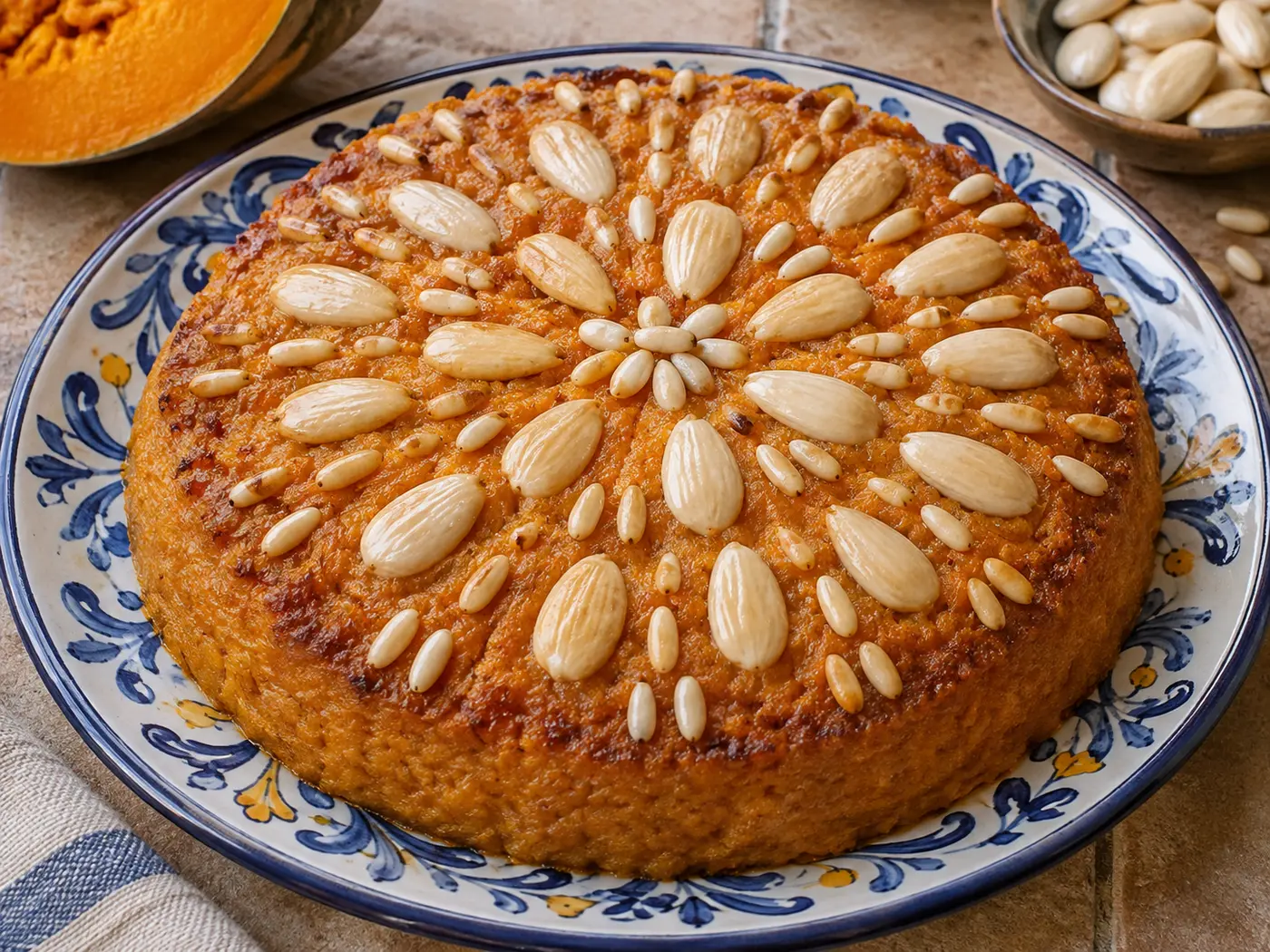 Arnadí valenciano de calabaza