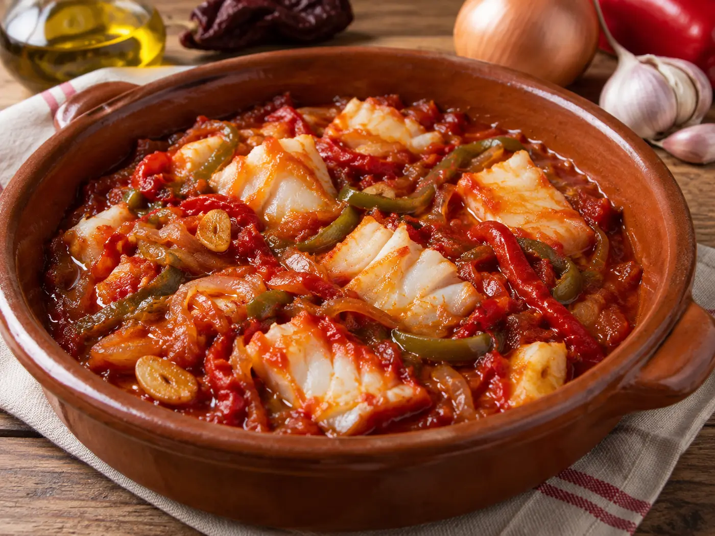 Bacalao ajoarriero navarro