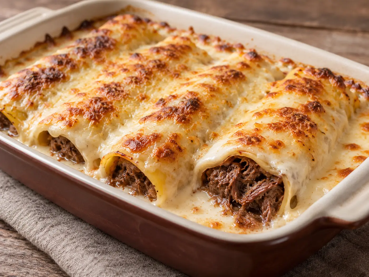 Canelones de carrillera