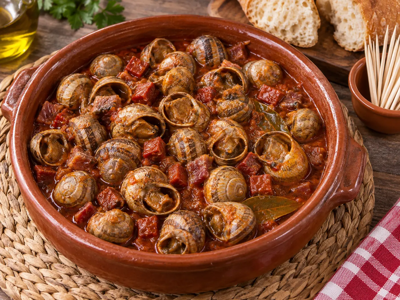 Caracoles a la madrileña