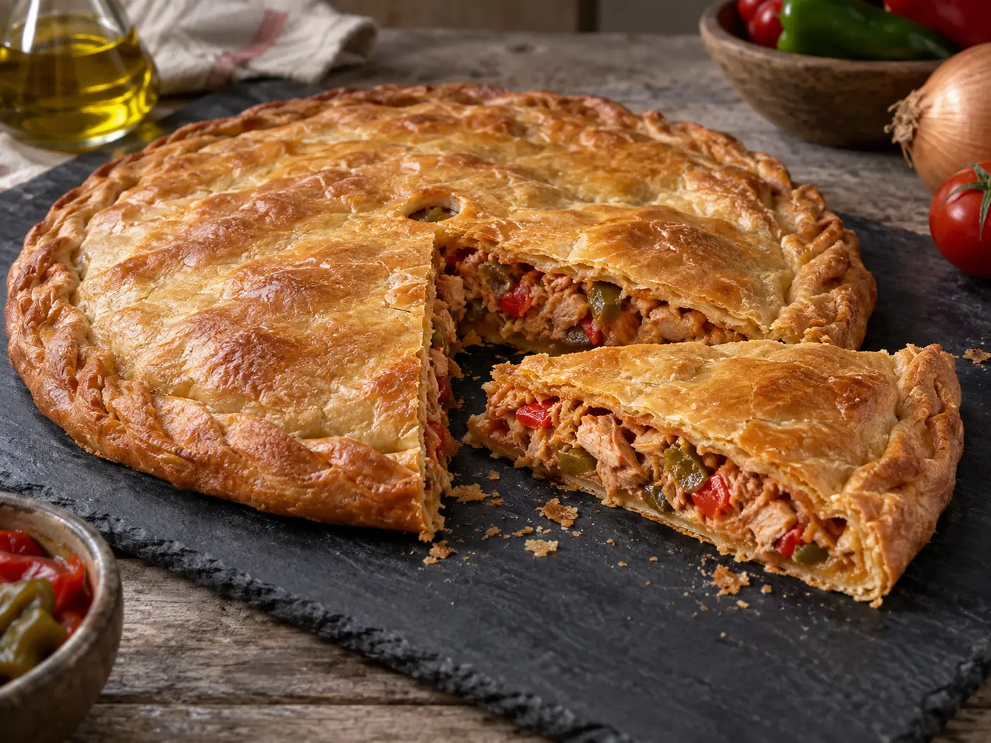 Empanada gallega de atún