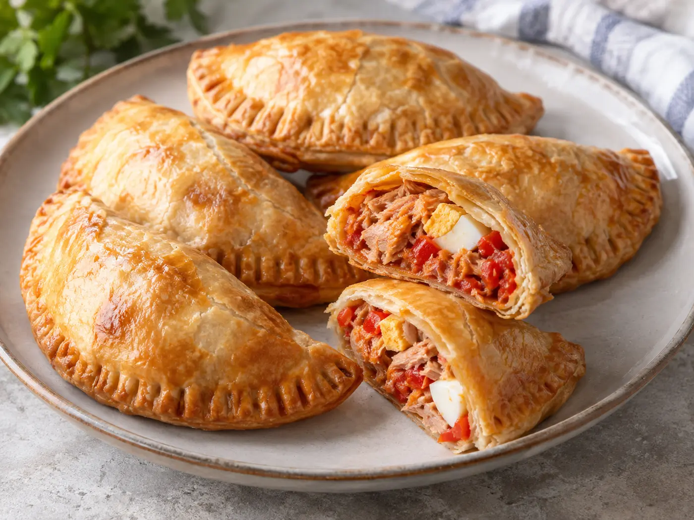 Empanadillas de atún en Air Fryer
