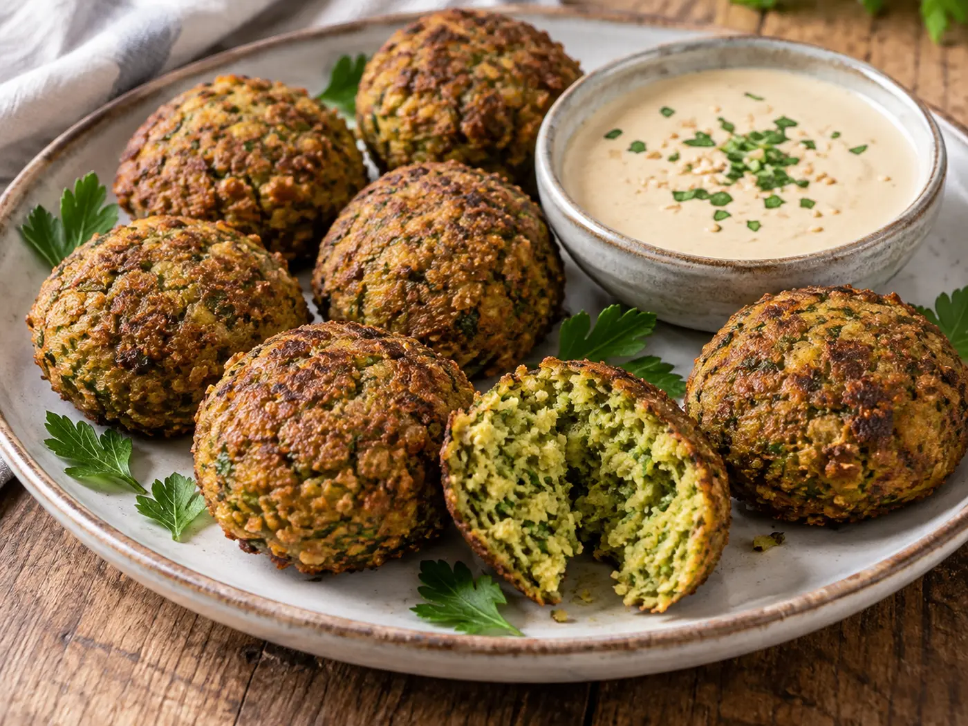 Falafel al horno