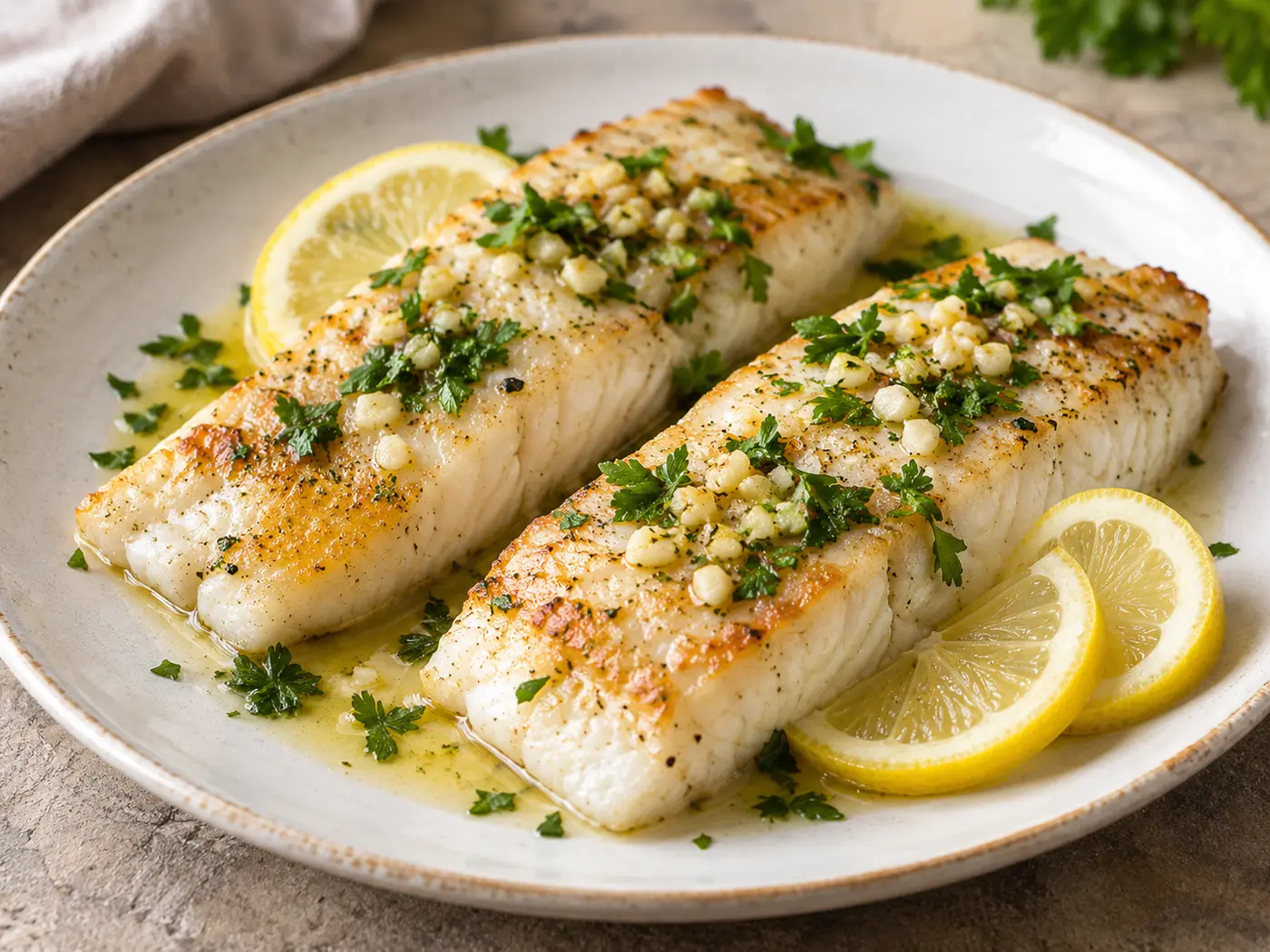 Merluza al limón en Air Fryer