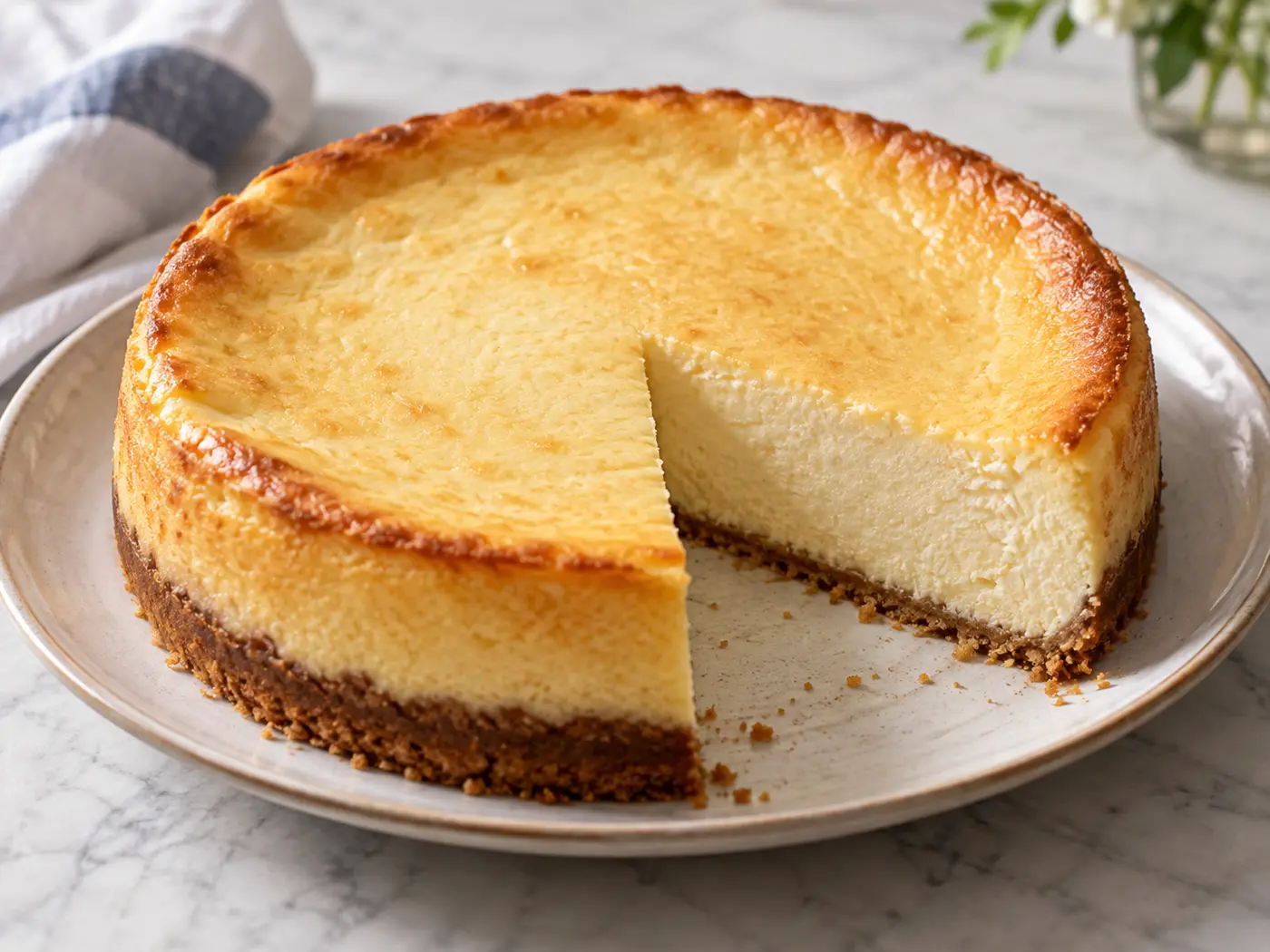 Tarta de queso y yogur fácil