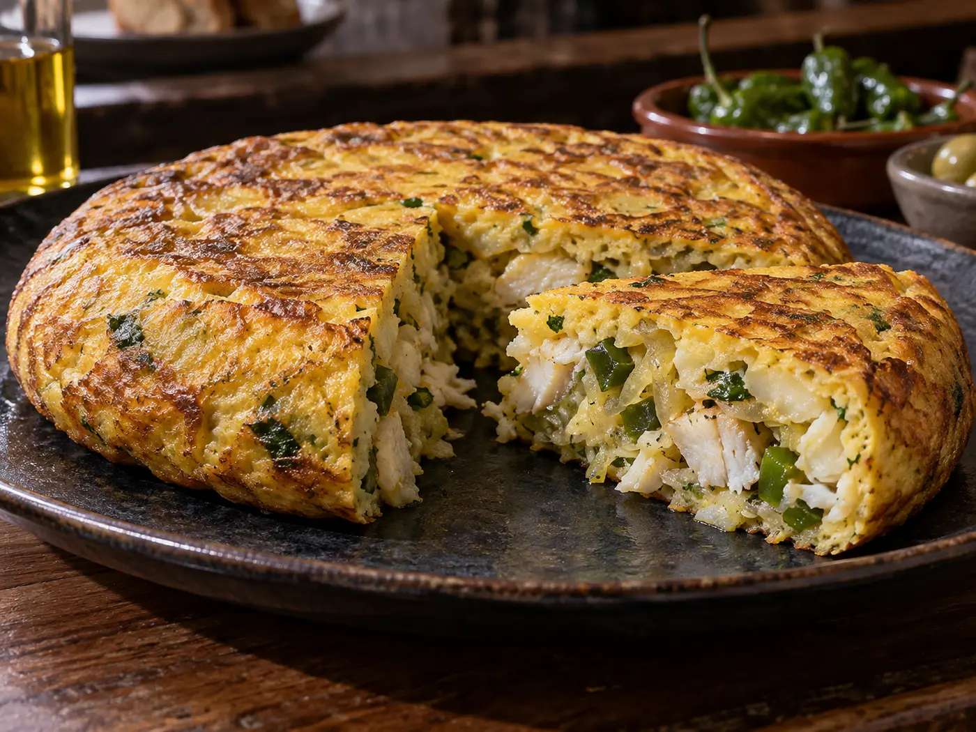 Tortilla de bacalao vasca