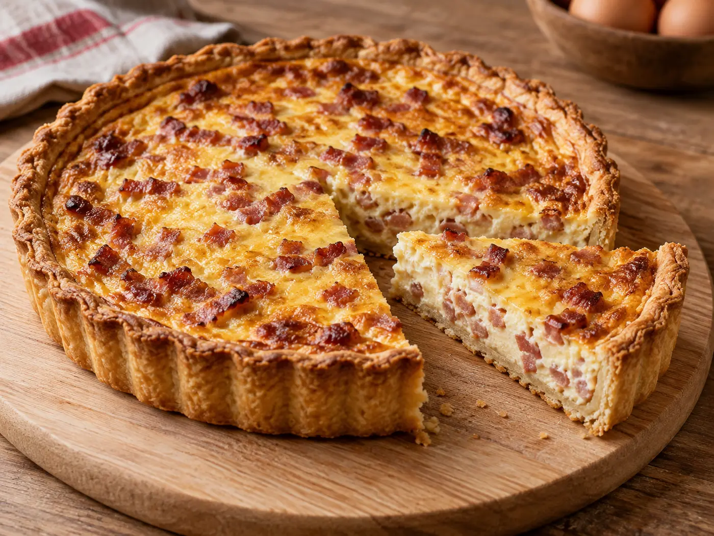 Quiche Lorraine clásica