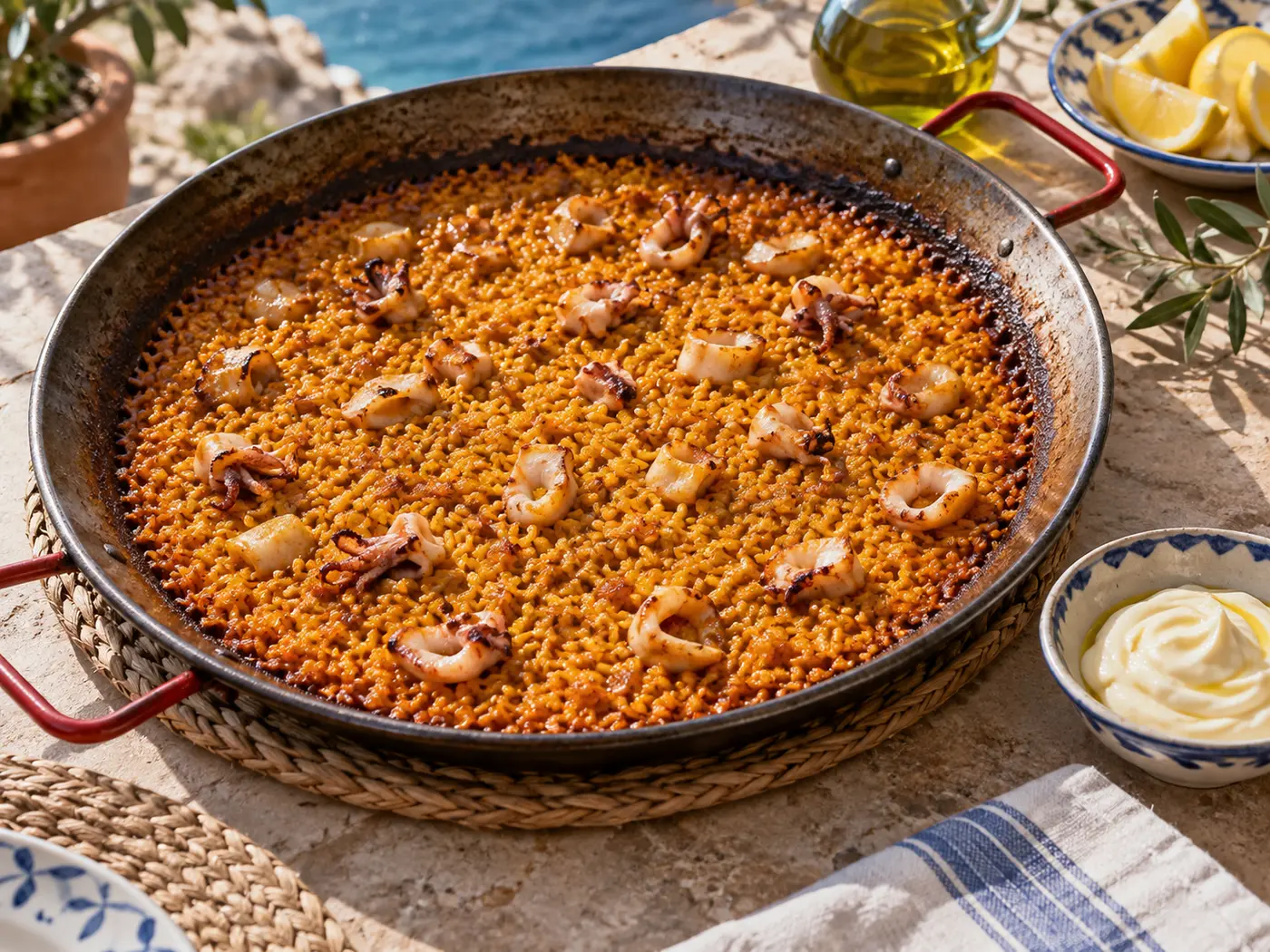 Arroz a banda alicantino