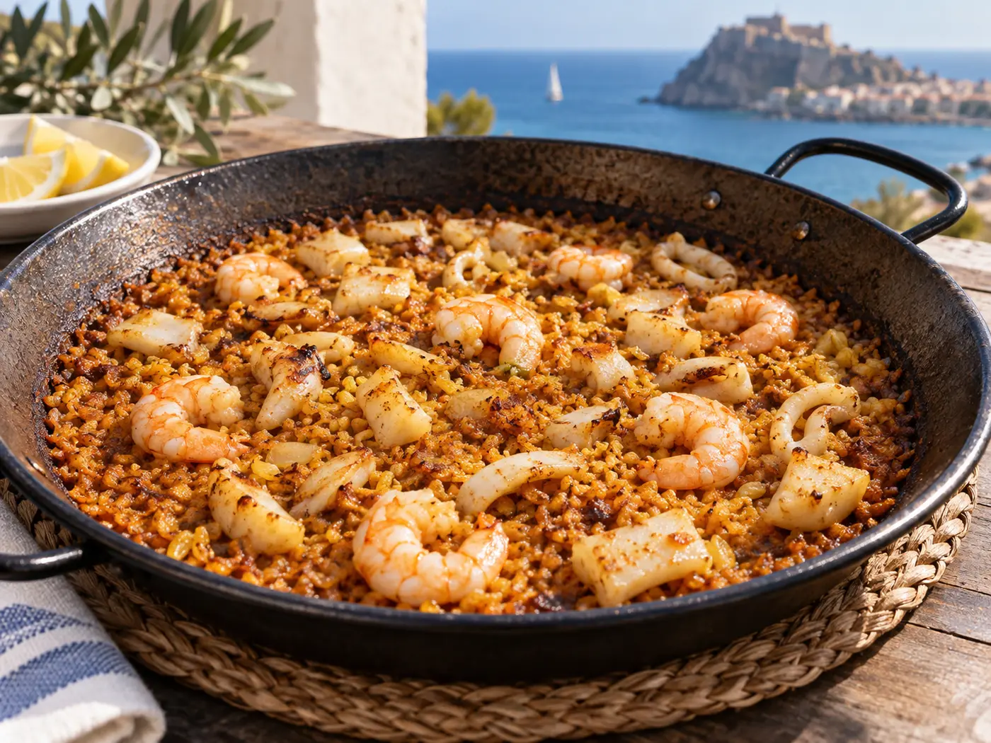 Arroz del senyoret alicantino