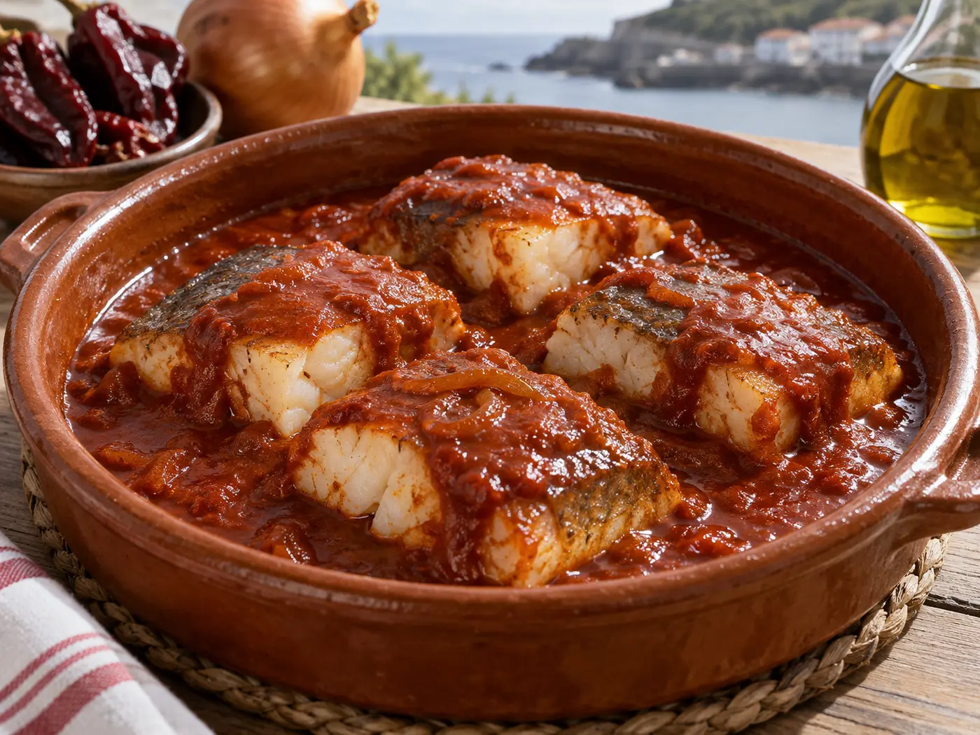 Bacalao a la vizcaína