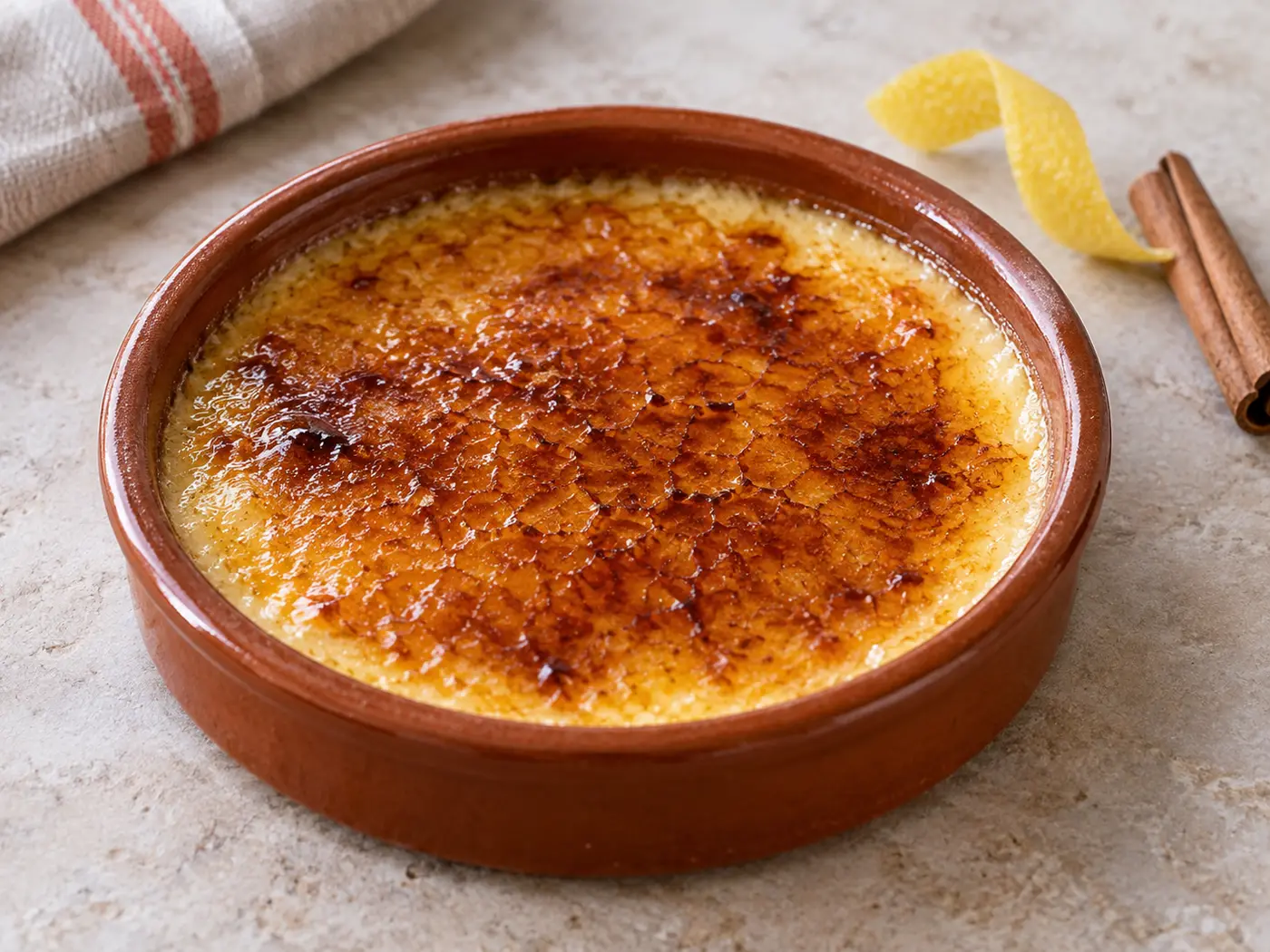Crema catalana tradicional