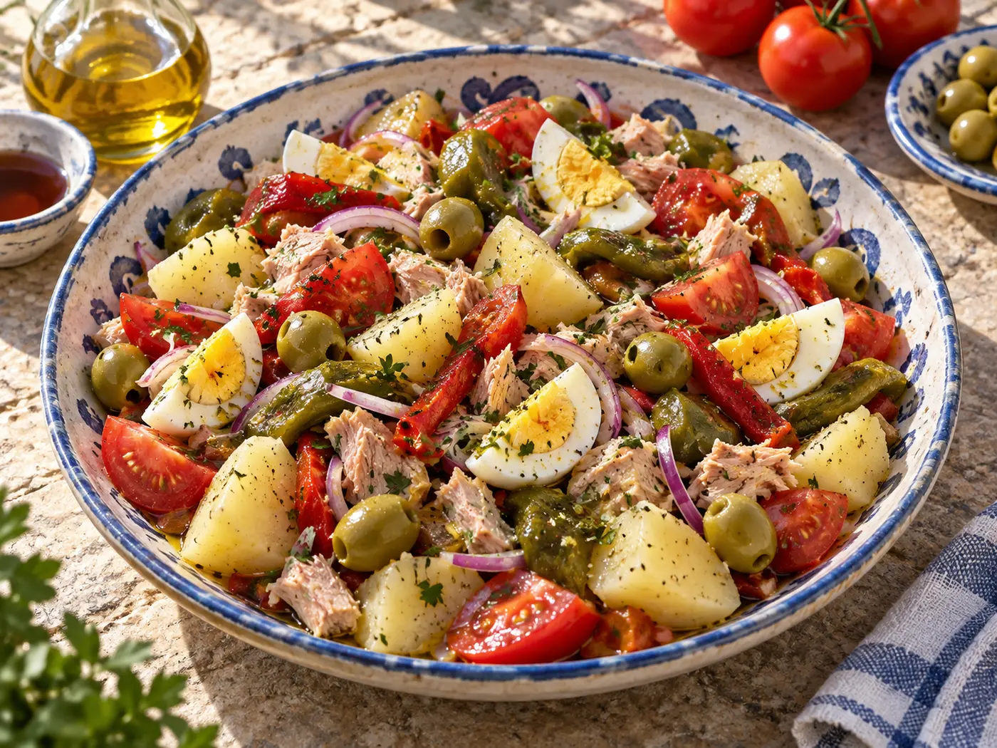 Ensalada campera tradicional