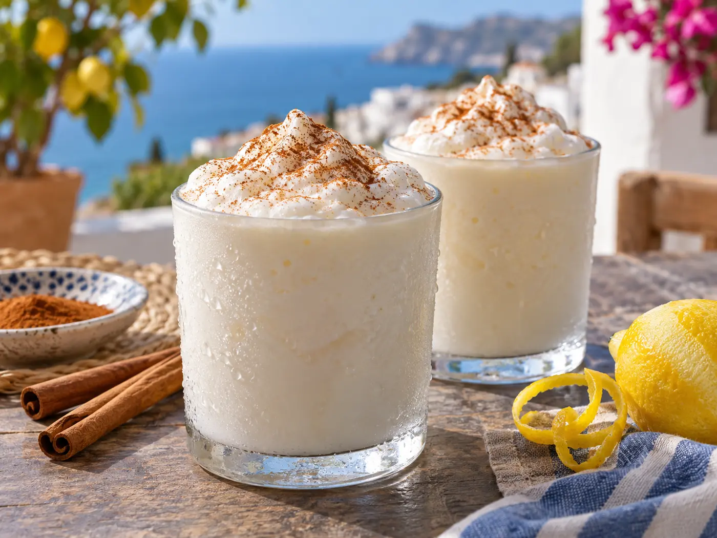 Leche merengada casera