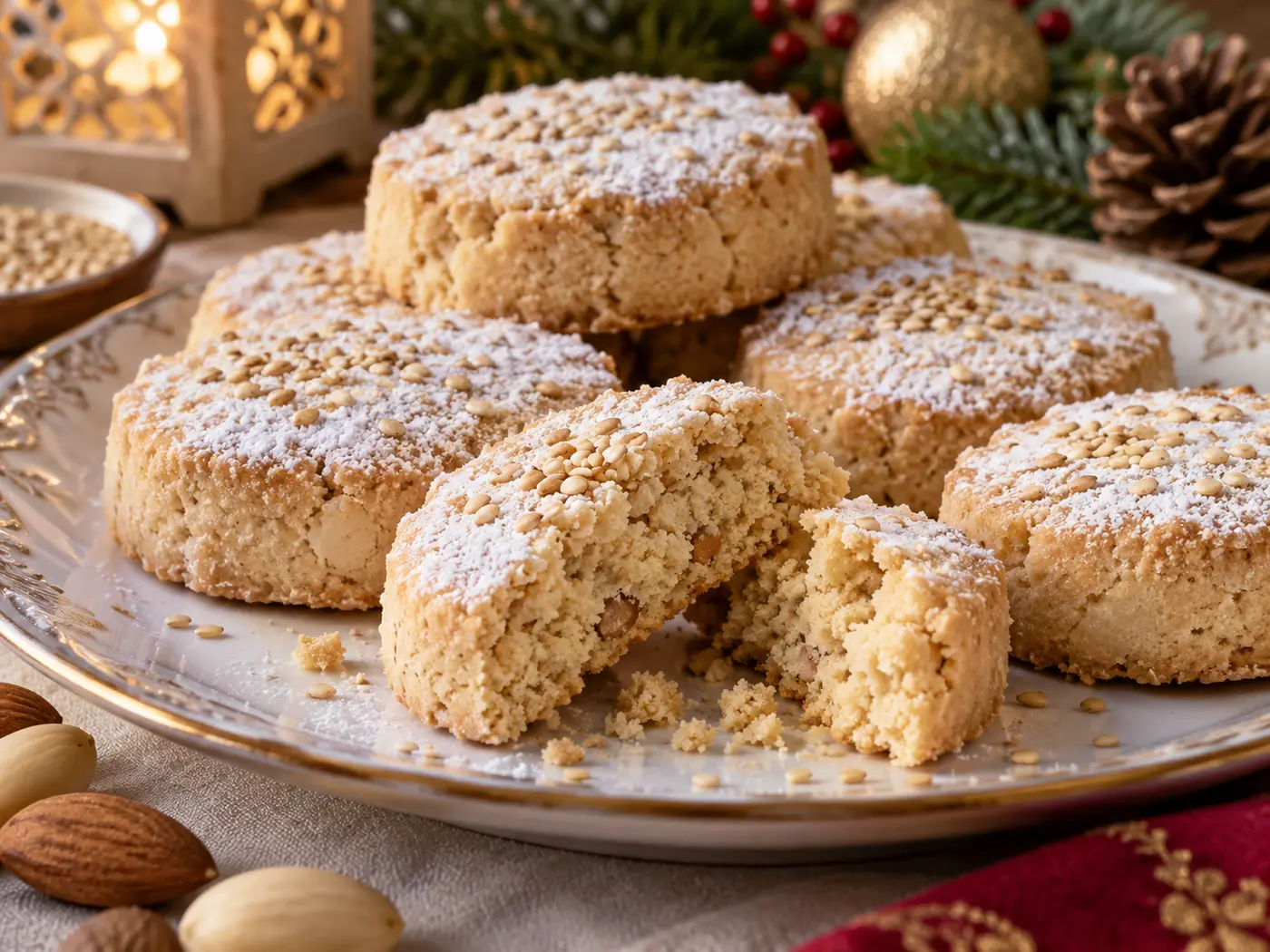 Polvorones de almendra