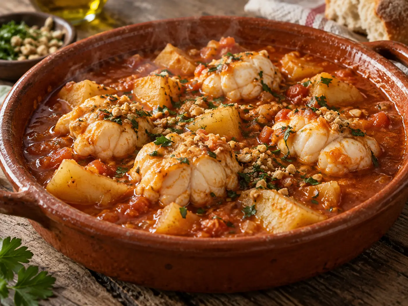 Suquet de rape con patatas