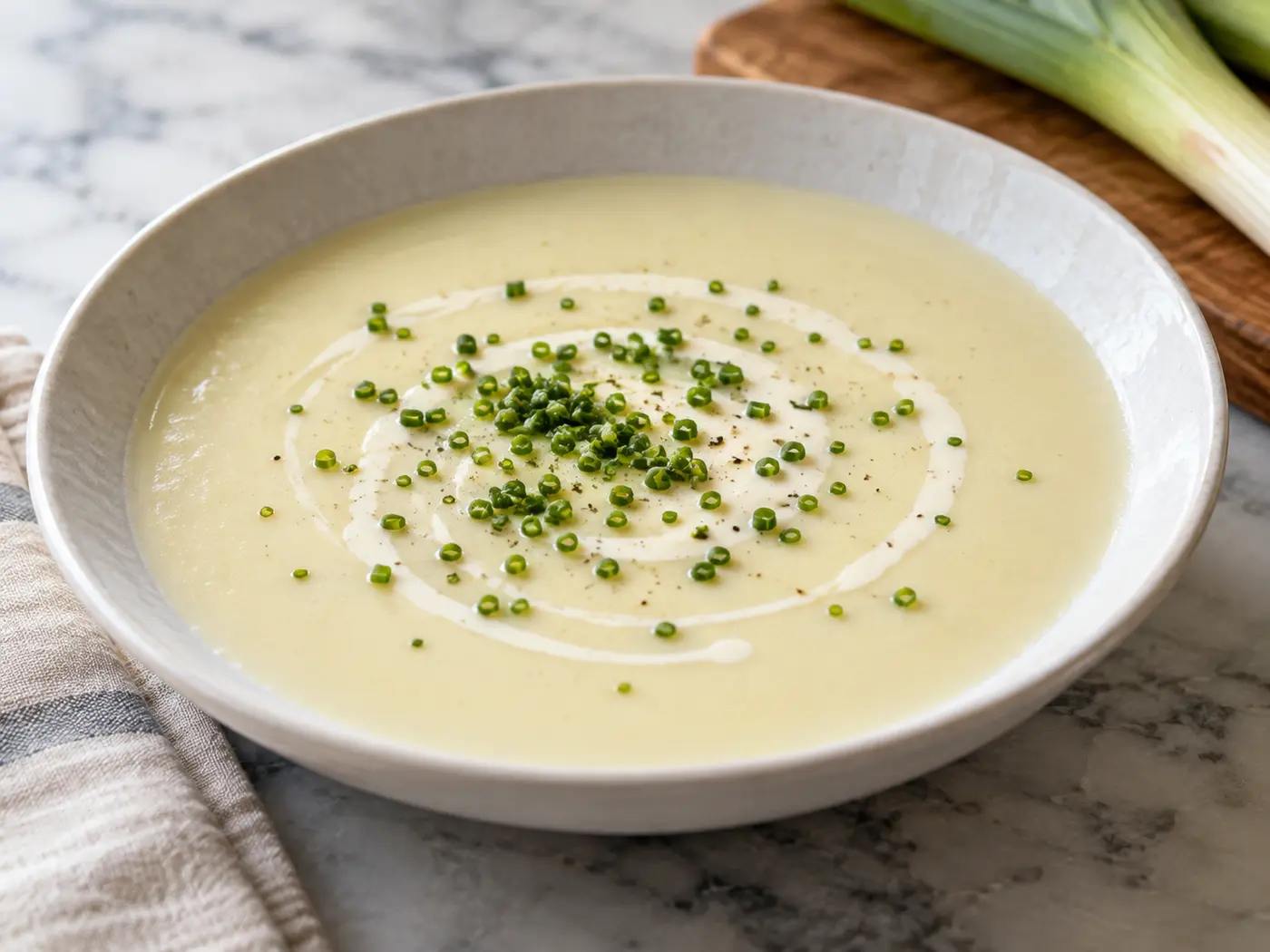 Vichyssoise de puerros